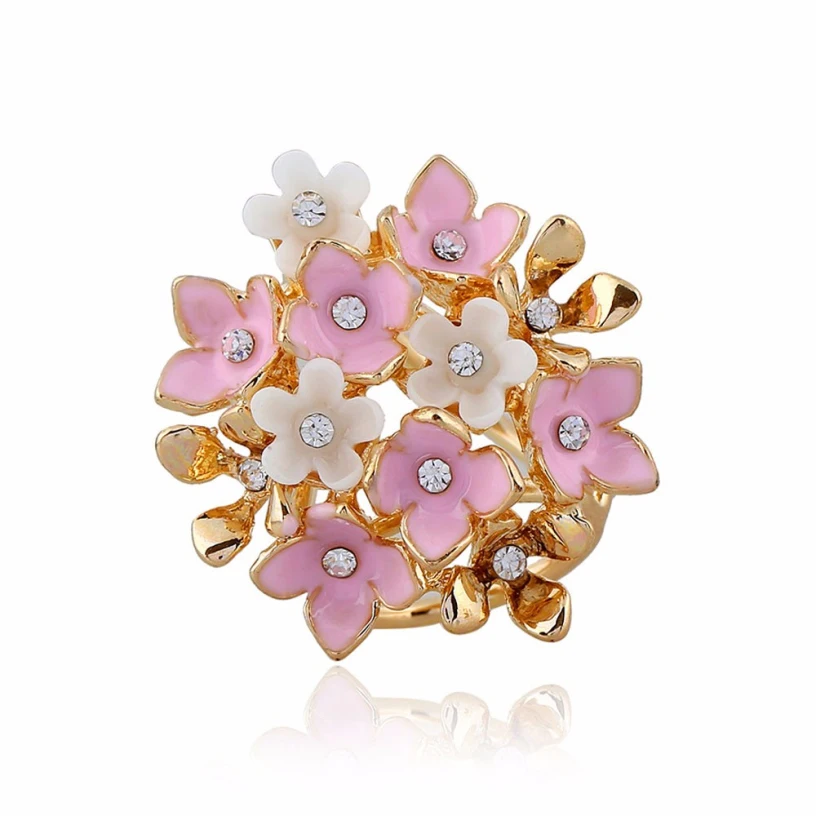 Новинка модный с кристаллами броши для женщин со стразами в виде цветов