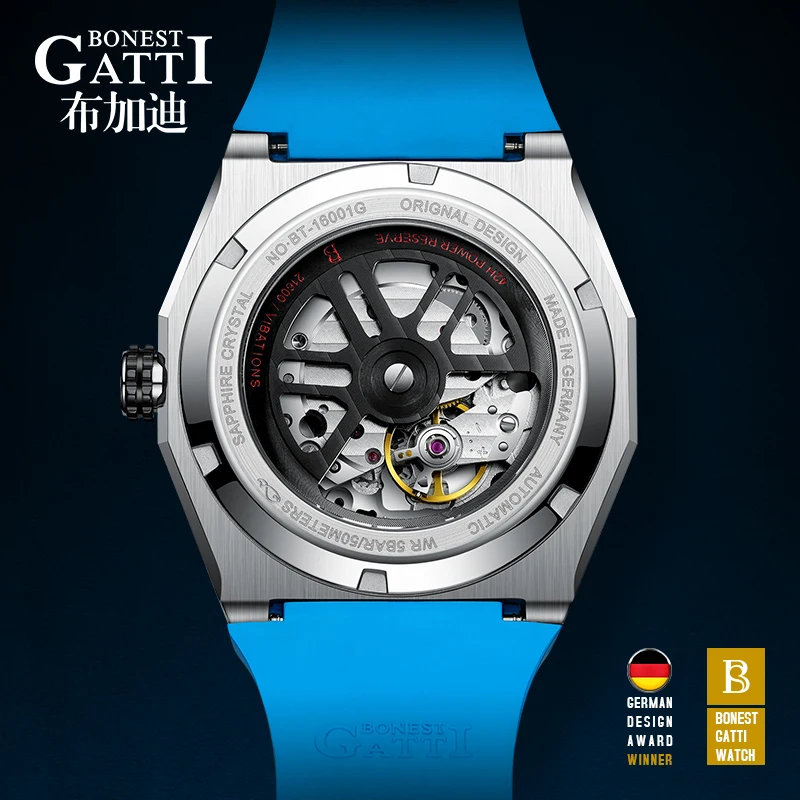 Часы наручные мужские механические брендовые Роскошные водонепроницаемые