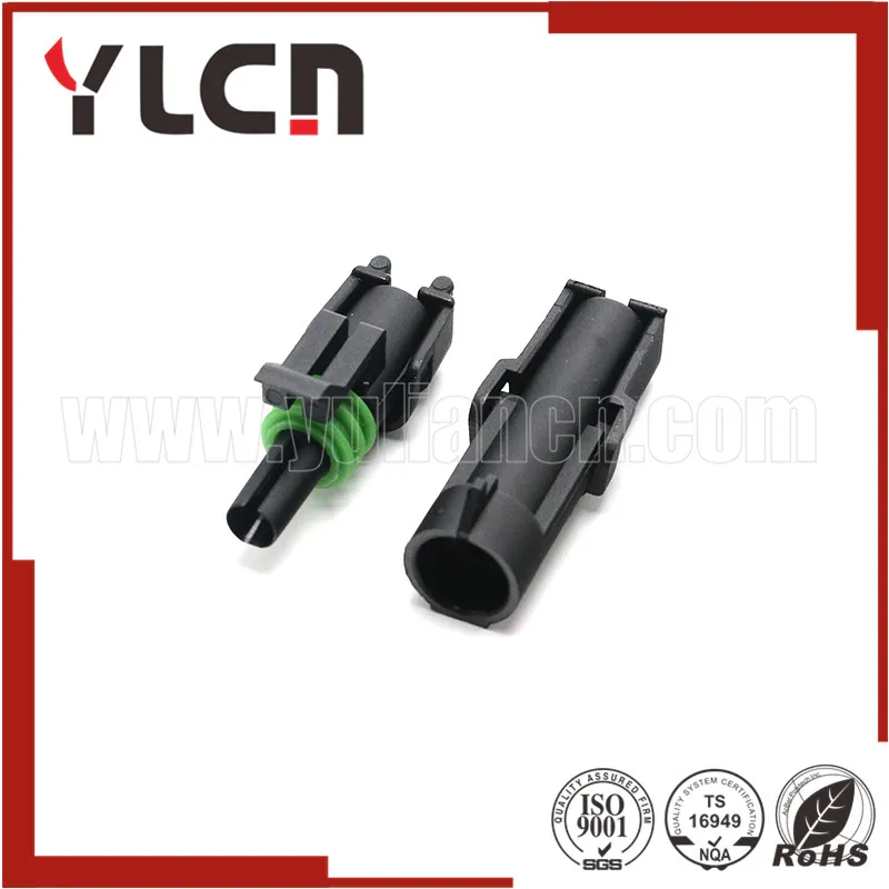 

3 Sets 2.5 Series Auto Connector Plugs Delphi One Pin Way Connector Waterproof New Car Part Best Price