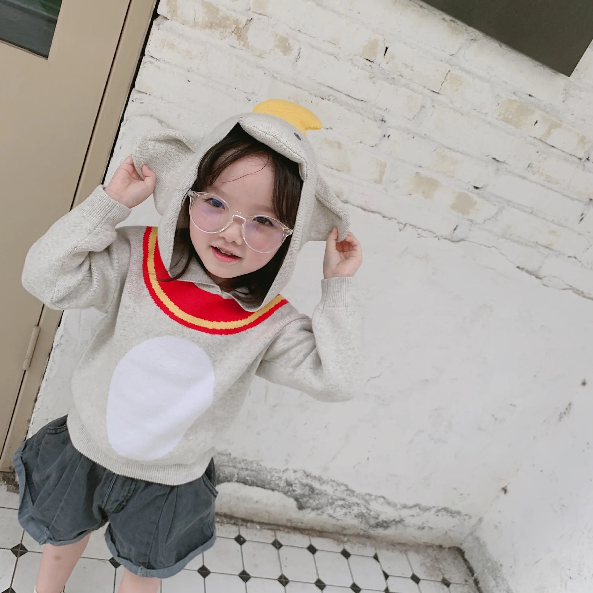 Danmok/Детские свитера свитер для малышей маленьких мальчиков девочек