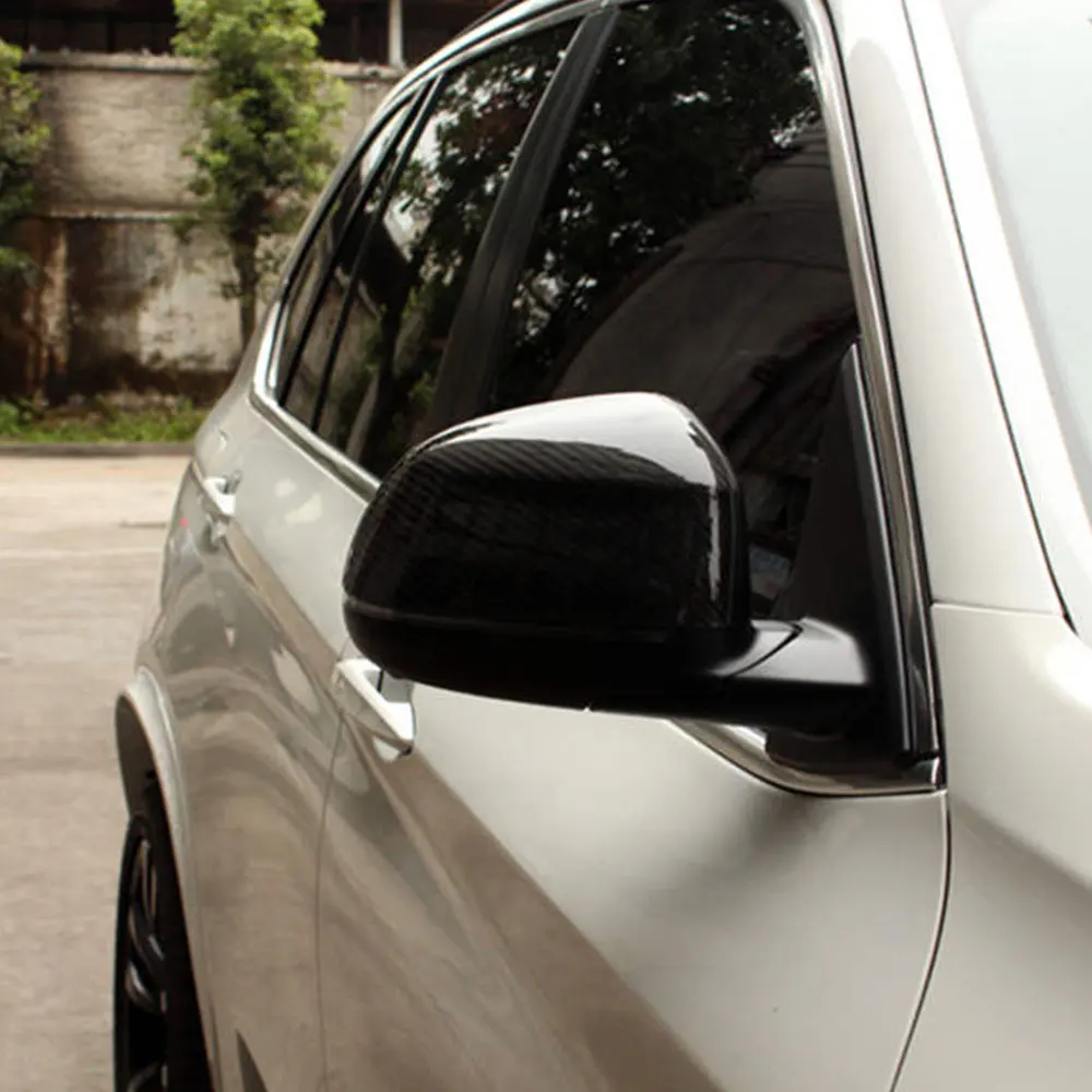Крышка для зеркала заднего вида из углеродного волокна подходит BMW X3 F25 X4 F26 X5 F15 X6