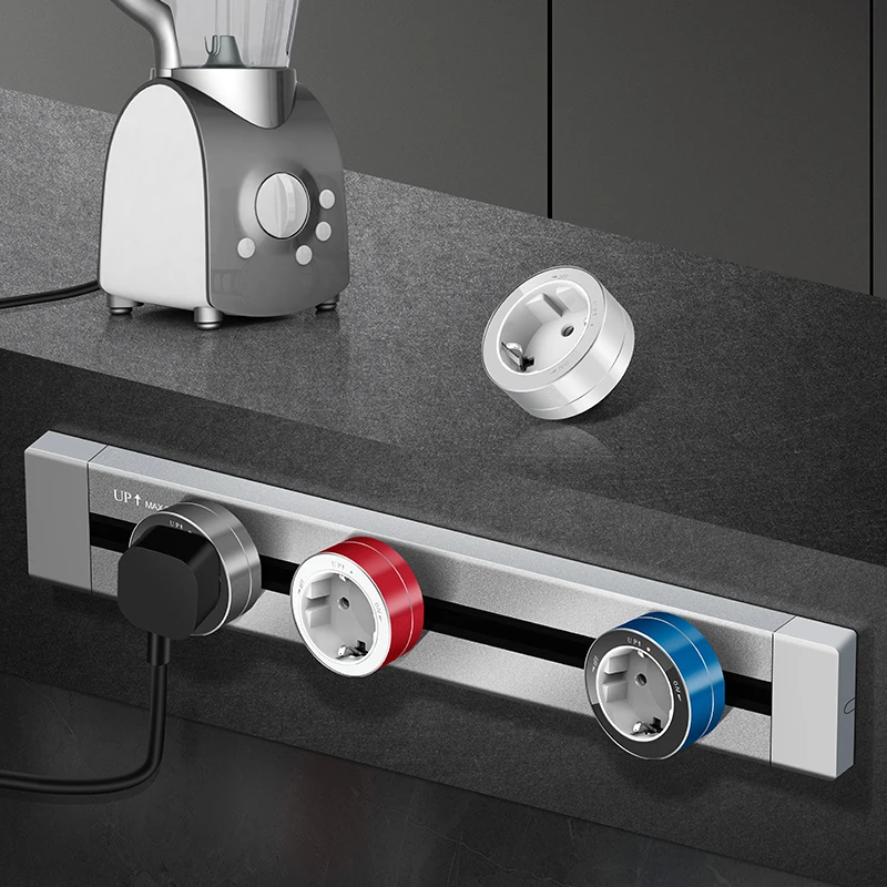 Настенная электрическая удлинительная розетка KXN Европейский и немецкий