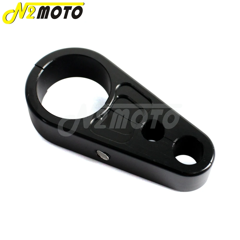 Зажим для тормозной дроссельной заслонки мотоцикла черный зажим алюминиевый