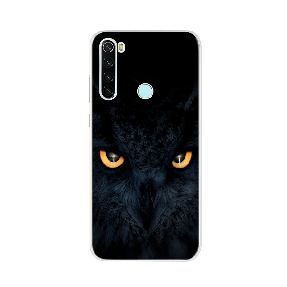 Для Xiaomi Redmi note 8 чехол силиконовый мягкий ТПУ чехол для телефона для Xiaomi Redmi note 8t 8 pro 6,3 задний Чехол, Fundas Coque bumper