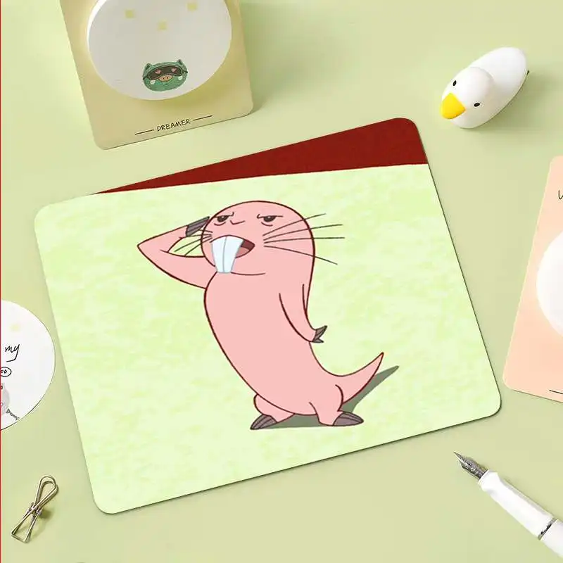 

Beautiful Disney Kim Possible Rufus Anti-Slip Durable Silicone Computermats Smooth Writing Pad Desktops Mate gaming mouse pad