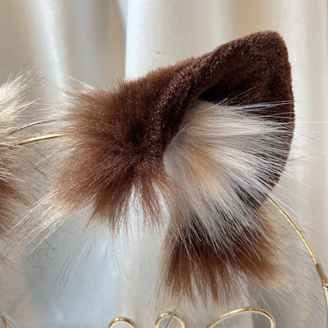 NewTwisted-Wonderland Ruggie Косплей льва обруч для волос с ушками повязка головной убор