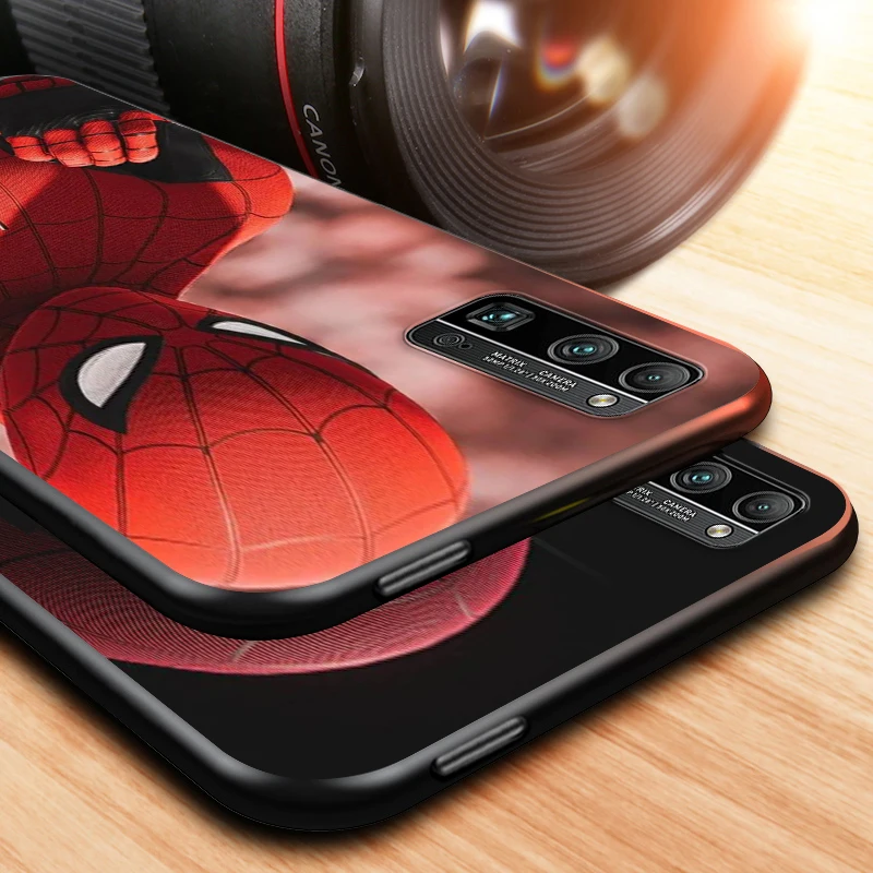 

HOT-Marvel Spider-Man for honor 8 9 10 10i 20 20i 20E 20S View 20 30 30i 30S 10X X10 V20 V30 Pro Plus Lite RU Black Phone Case