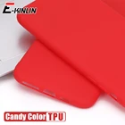 Мягкий силиконовый чехол из ТПУ для Vivo iQOO Neo3 Neo 3 855 U1 S1 X60 X50 Pro Plus Lite 5G Z1 Z1x матовый однотонный чехол для телефона ярких цветов