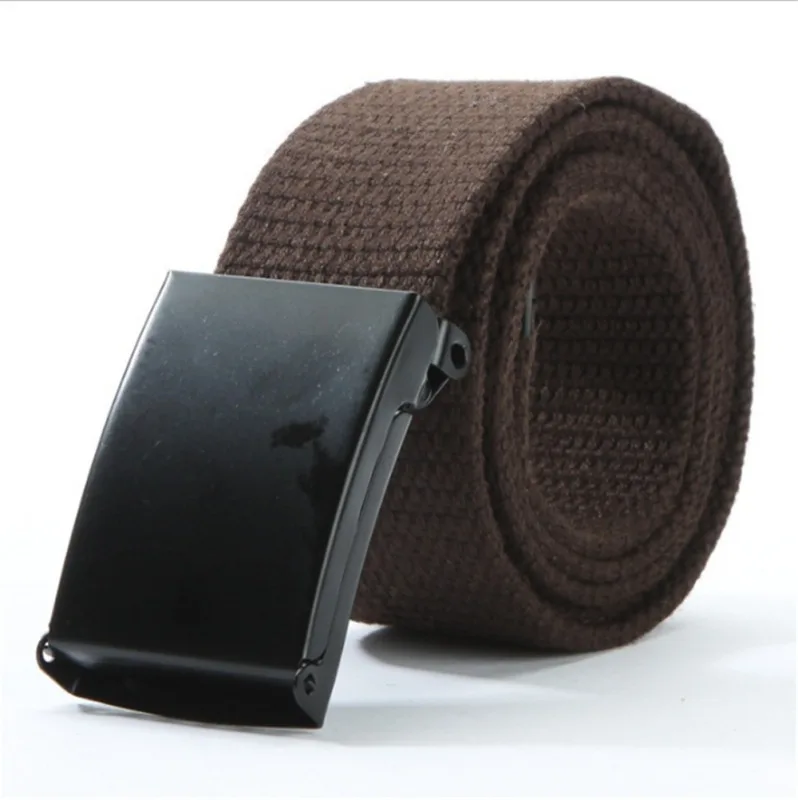 

Fashion Casual Boys' Men's Plain Webbing Waist Belt Waistband Unisex Canvas Belt 2020 New Fashion