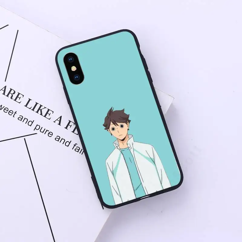 

anime Haikyuu Oikawa Phone Case for iPhone 11 12 pro XS MAX 8 7 6 6S Plus X 5S SE 2020 XR