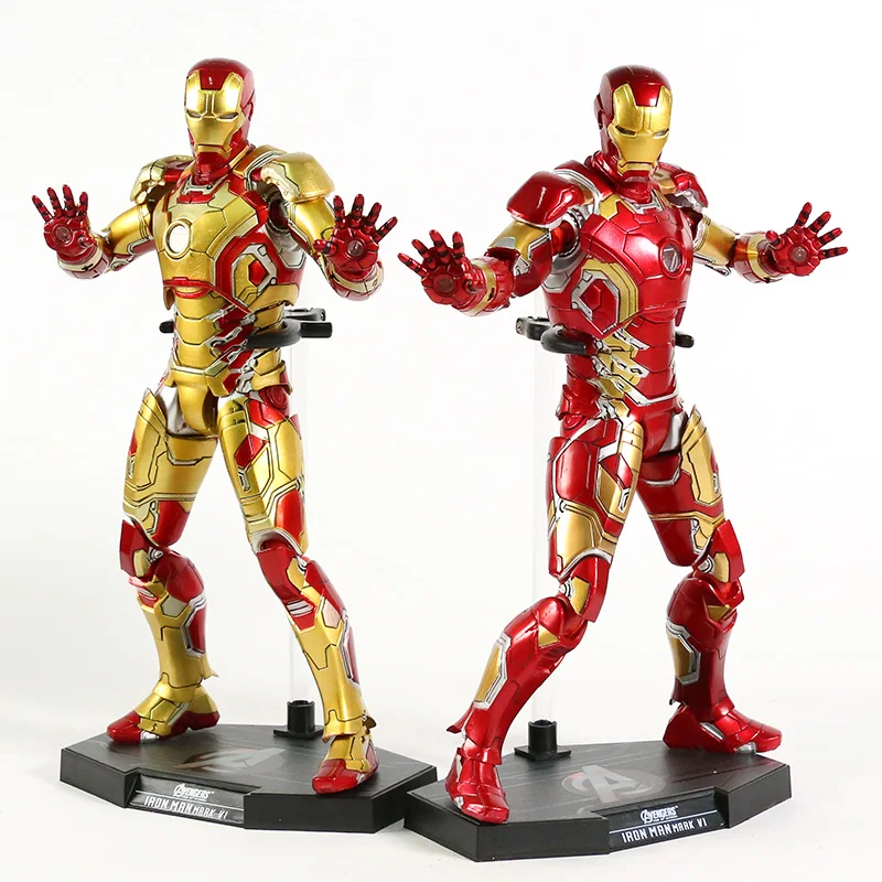 Популярные игрушки Мстители Железный человек Марк МК 43 42 6 со светодиодный