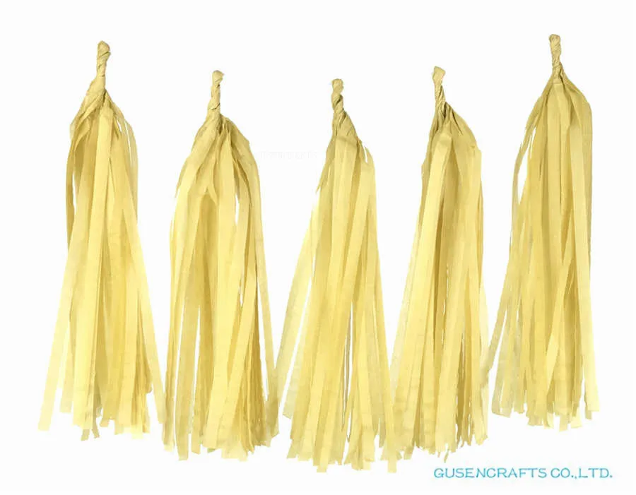 

Гирлянда из бумажных кисточек 10 шт.