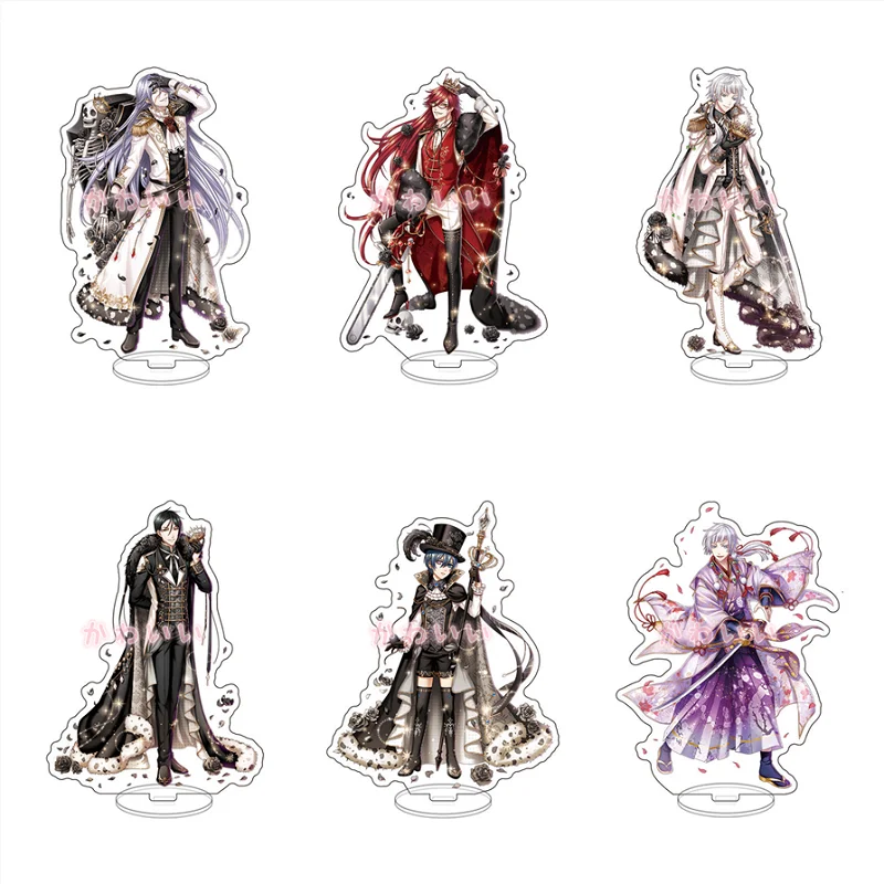 

Japan Anime Kuroshitsuji Black Butler Sebastian Michaelis Acrylic Stand Figure Desktop Decor Collection Model Toys Gift