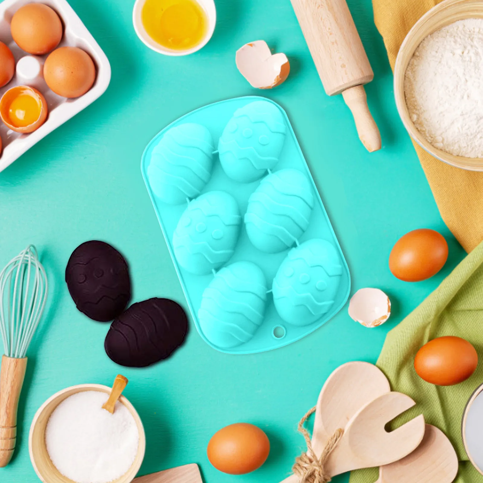 Новые силиконовые формы DIY Яйца динозавра кухонная формочка для шоколада выпечки