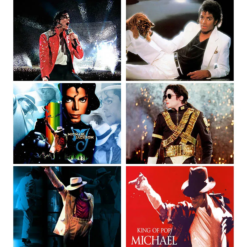 Алмазная 5D Вышивка Майкл Джексон мозаика картина из страз Поющая звезда вышивка