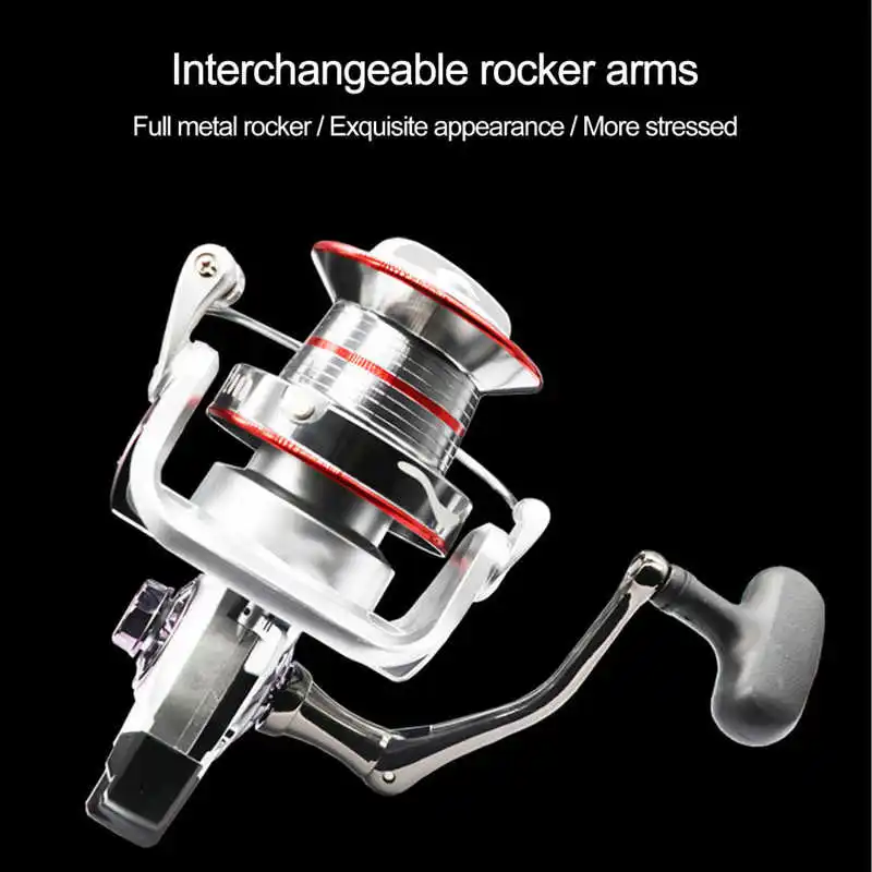 Fishing Wheel Full Metal Spinning Reel 13+1BB 4.0:1 Gear Ratio Long Shot CTS12000-CTS10000 | Спорт и развлечения