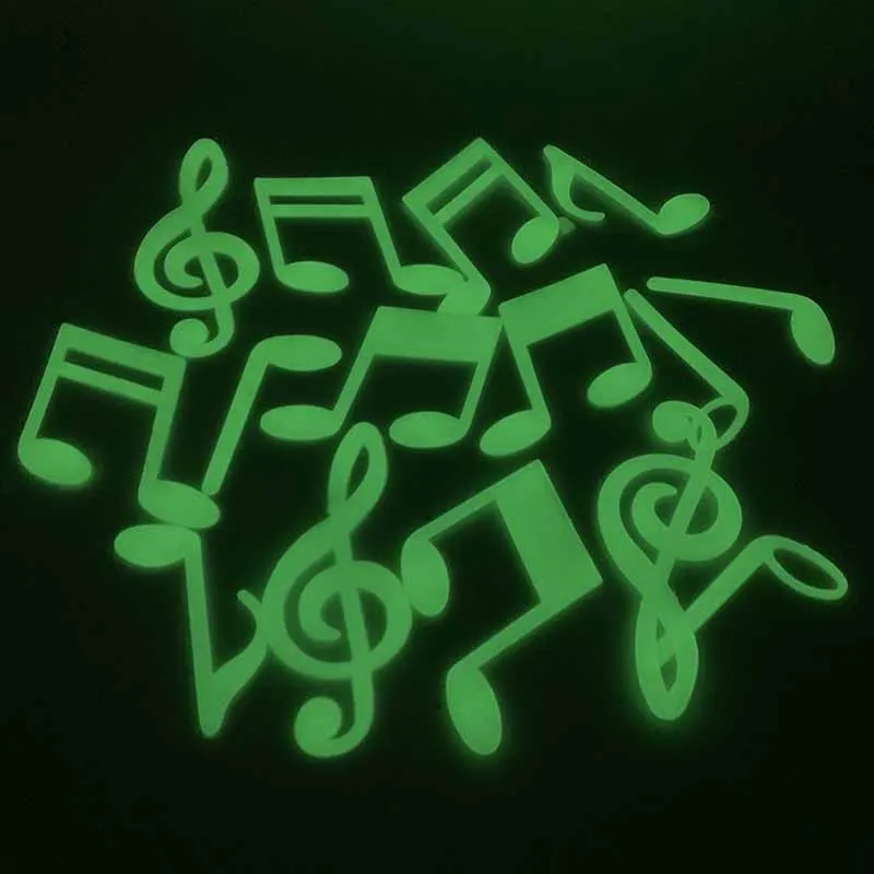 Ynaayu 9 шт./лот наклейки на стену с динозавром светящиеся флуоресцентные 3D 30 мм