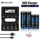 1,5 в AAA литиевые перезаряжаемые батареи 1,5 МВтч + 1,5 в AA литий-ионные перезаряжаемые батареи МВтч и в AA AAA зарядное устройство