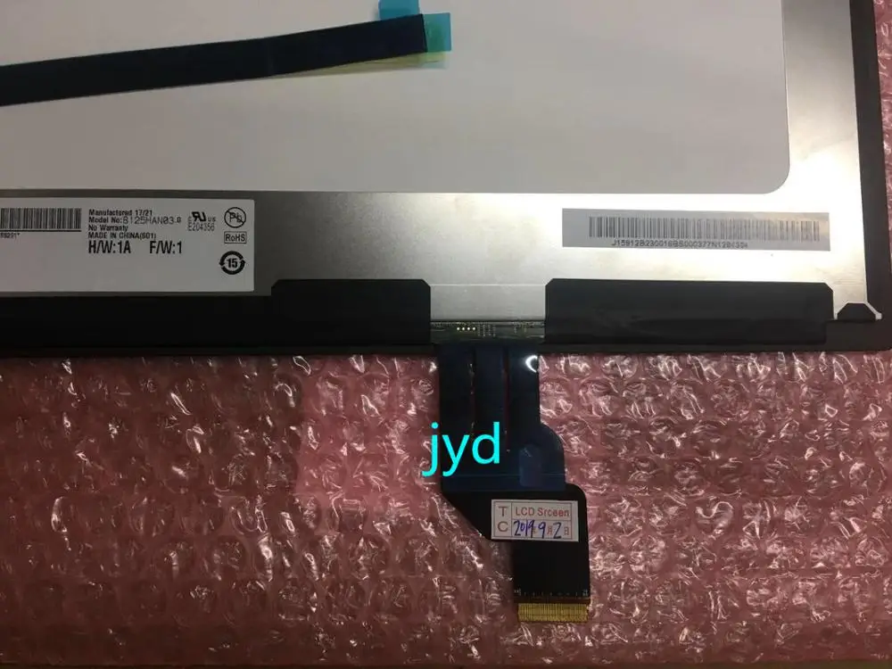 Светодиодный жидкокристаллический дисплей компонентный 12 5 дюйма для ASUS Zenbook ux390U