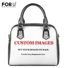 FORUDESIGNS, Индивидуальные Женские Сумки из искусственной кожи с собственным логотипом, повседневные сумки-мессенджеры на плечо, женские сумки 2019
