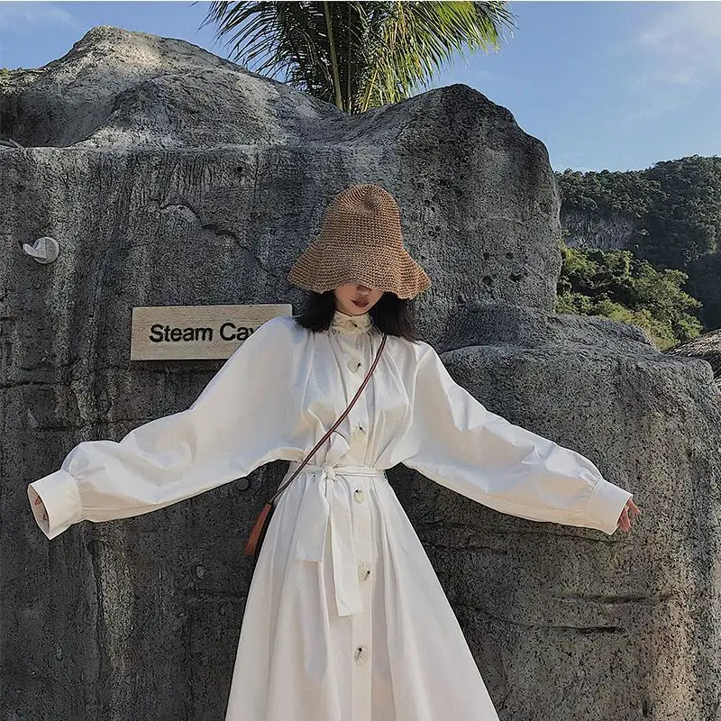 Женское винтажное платье рубашка коричневое длинное плиссированное в богемном