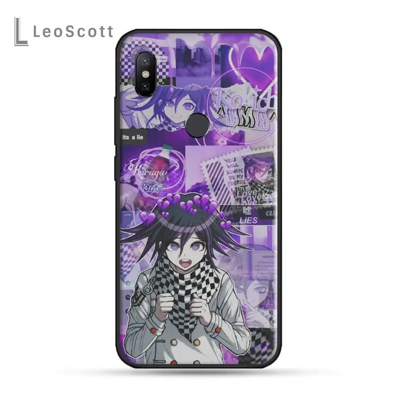 

DANGANRONPA Anime pattern Phone Case For Xiaomi Redmi note 7 8 9 t max3 s 10 pro lite cover funda coque shell