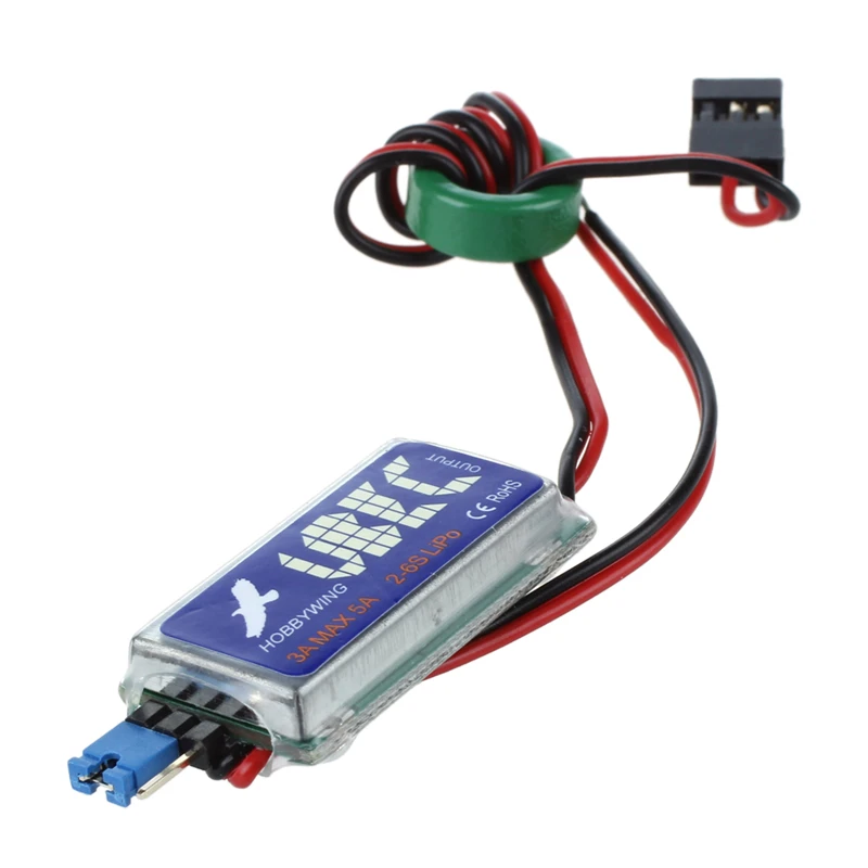 Hobbywing 3A UBEC w/ RF шумоподавление RC Выход BEC Переключатель режим для Lipo|Выключатели| |