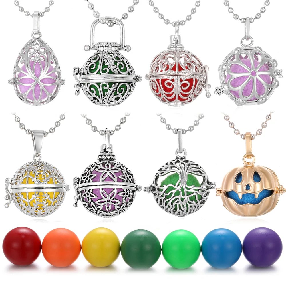 Новинка для беременных яркие шарики ожерелье мексиканские диффузор Снеговик