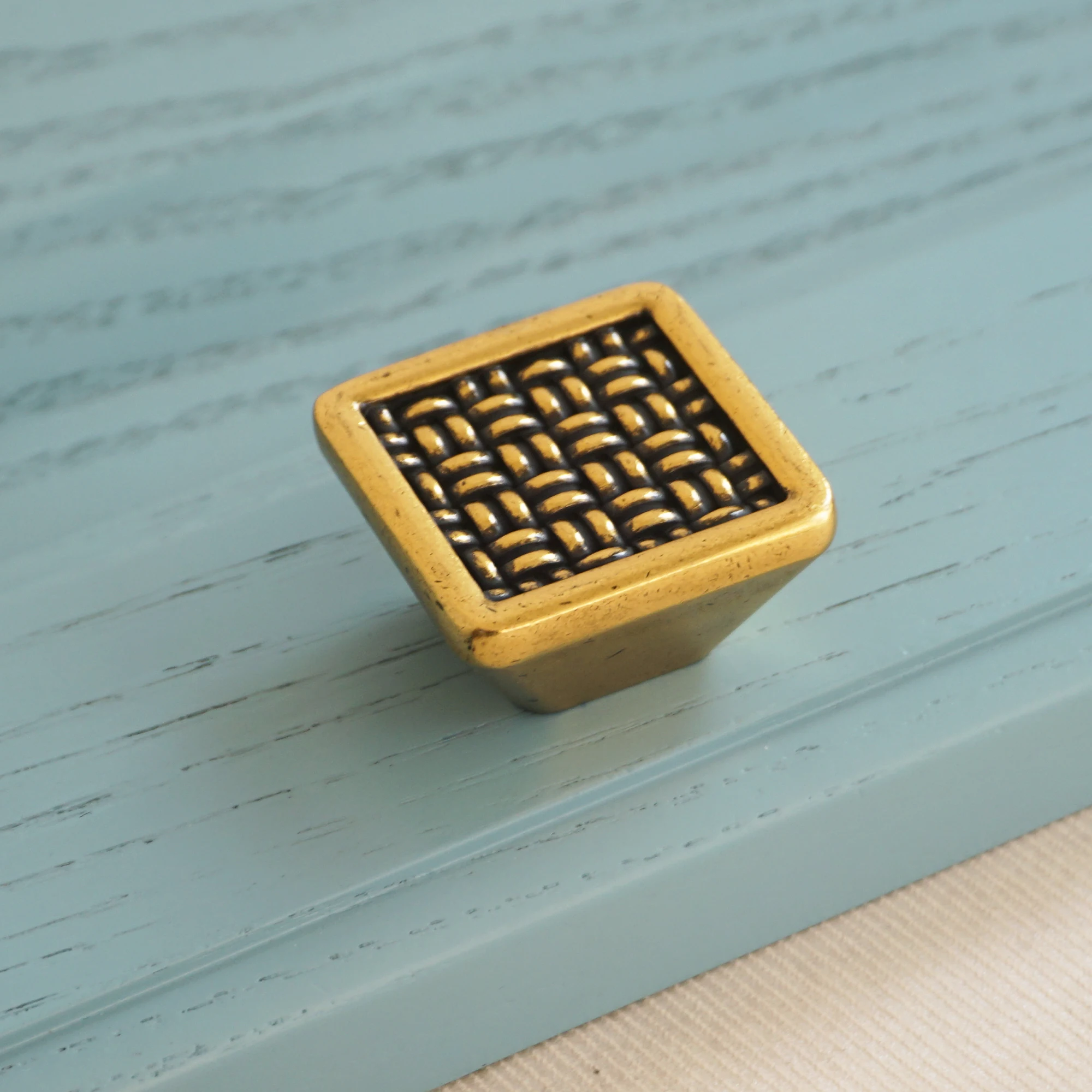 2 5 &quot3 75&quot бронзовое Золотое дверная ручка шкафчик ручки квадратный ящик