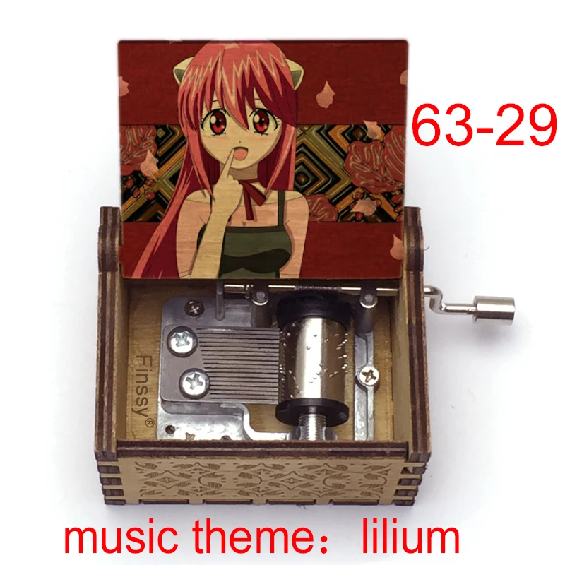 Популярная Музыкальная шкатулка с героями аниме Elfen Lied музыкальная Lilium тема