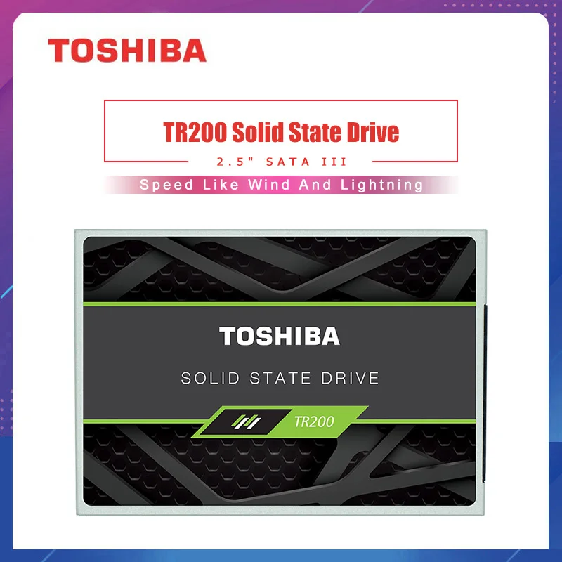 TOSHIBA OCZ TR200 твердотельный накопитель 240 ГБ 480 64 слоя TLC 2 5 &quotSATA III 960 ГБ|Внутренние