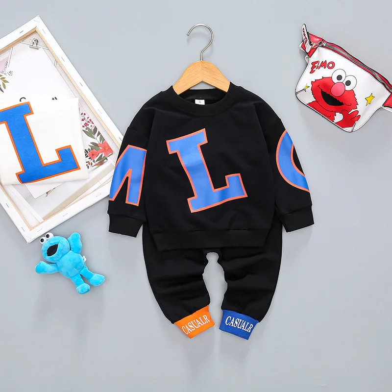 Новый комплект одежды для маленьких мальчиков и девочек комплекты в полоску