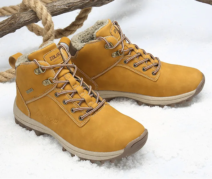 2019 Брендовые мужские ботинки большие размеры 36 46 женская зимняя спортивная обувь