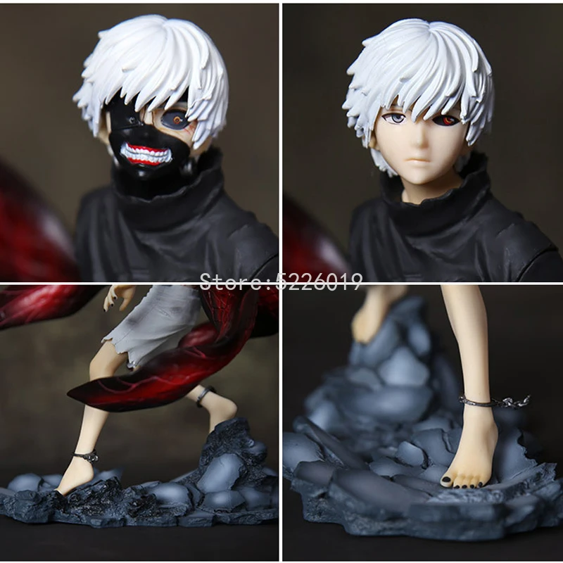 

15cm Tokyo Ghoul Anime Figure Kaneki Ken Figure Kaneki Ken Awakening Figurine Generation of Dark Jin Muyan Action Figure Toys