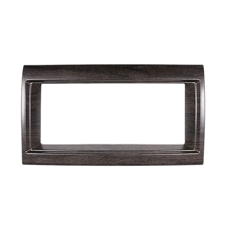 

For Land Rover Discovery 5 (High Configuration) ABS Oak Grain Navigation Frame Interior Navigation Box Frame Cover Trim