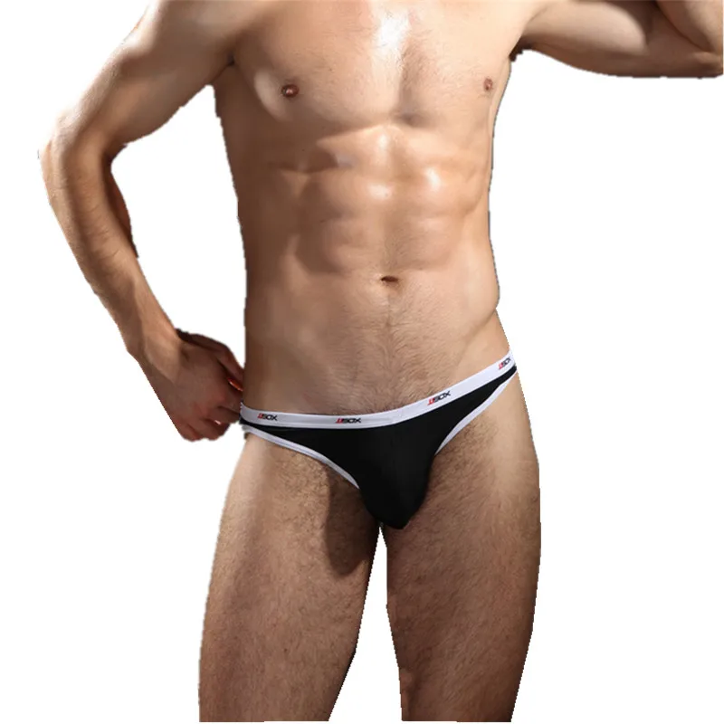 Для мужчин s трусы сексуальное нижнее белье с мешочком для пениса бандаж бикини