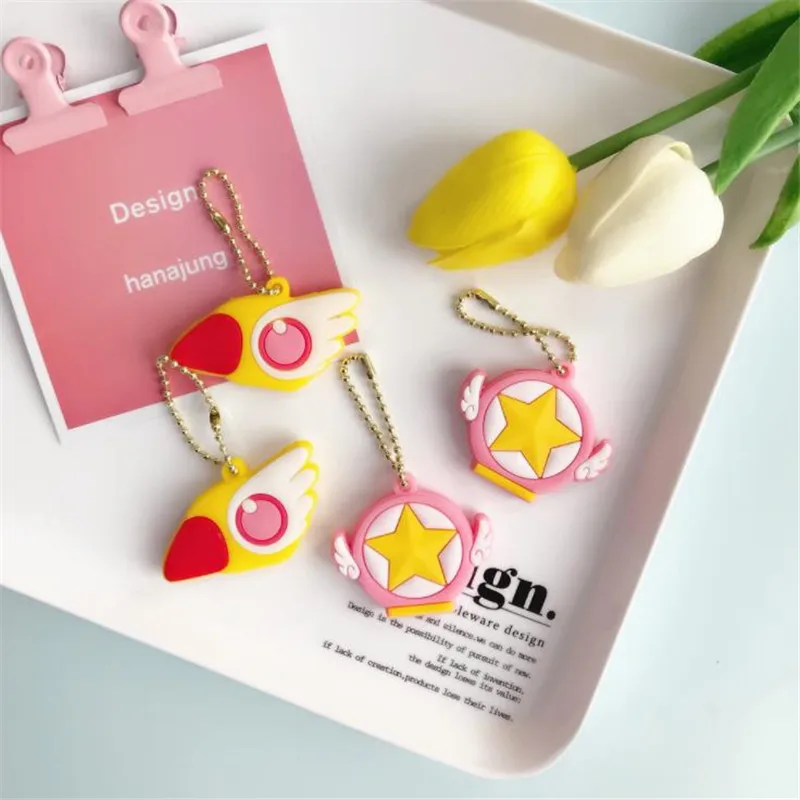 Карточка Captor аниме KINOMOTO Сакура волшебная палочка косплей брелок защитный чехол