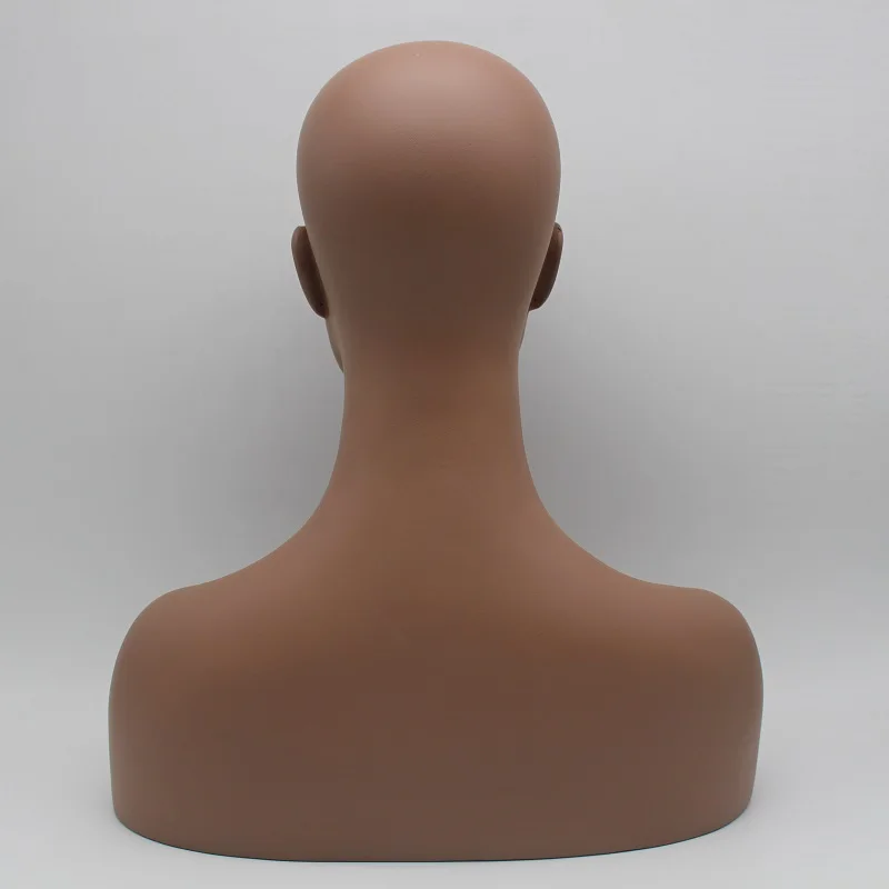 Темная кожа телефон бюст для париков | Дом и сад