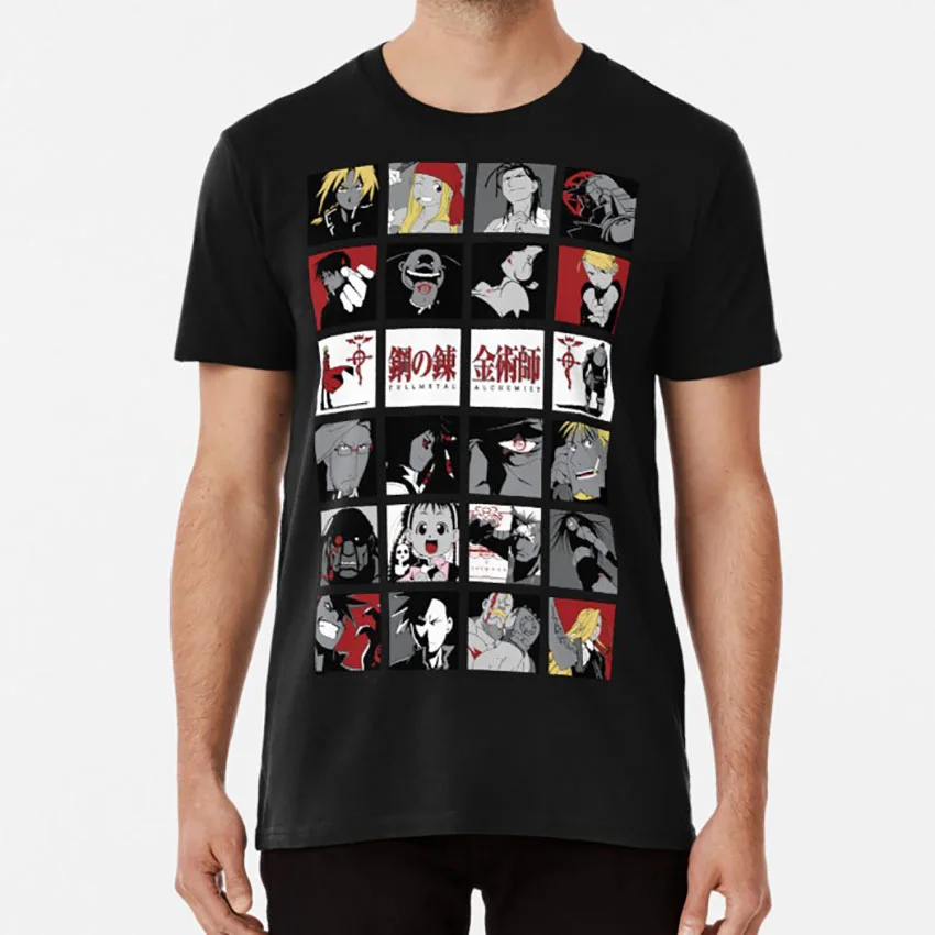 Fullmetal Alchemist Футболка fma fullmetal alchemist|Мужские футболки| |