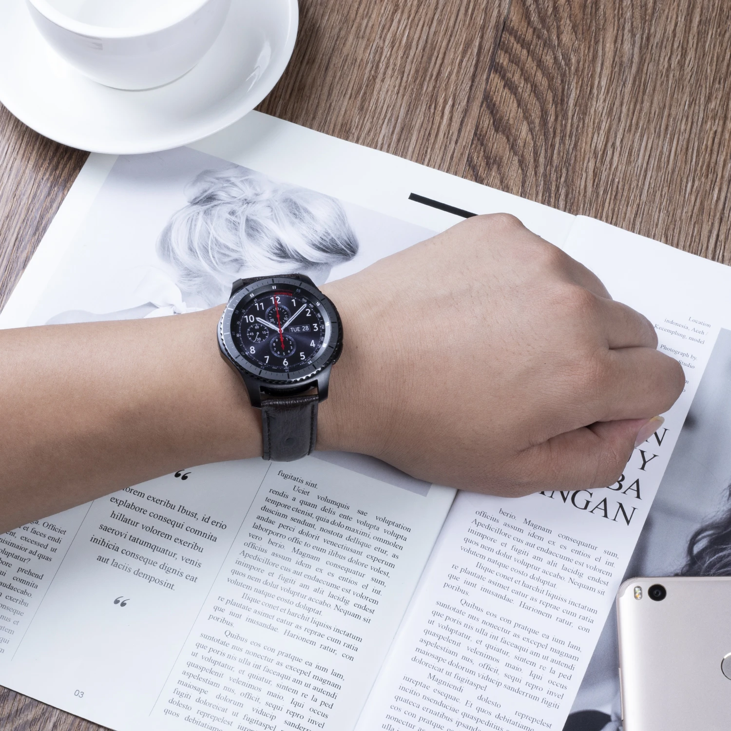 20 мм 22 мм ремешок для часов из натуральной кожи ремешок для samsung gear S3 Frontier классические умные часы сменные браслеты аксессуары