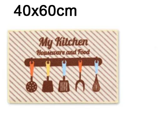 stripe 40x60cm Противоскользящий коврик для дома и кухни, коврик для ванной комнаты, коврик для прихожей, балкона, сада, отеля, коврик для спальни, коврик для машинной стирки - Цвет: stripe 40x60cm