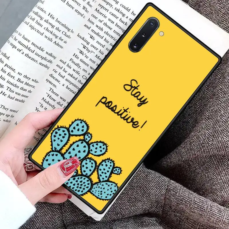 

Strong cactus Phone Case For Samsung Galaxy S8 S9 S10 Plus S10E Note 3 4 5 6 7 8 9 10 Pro Lite cover