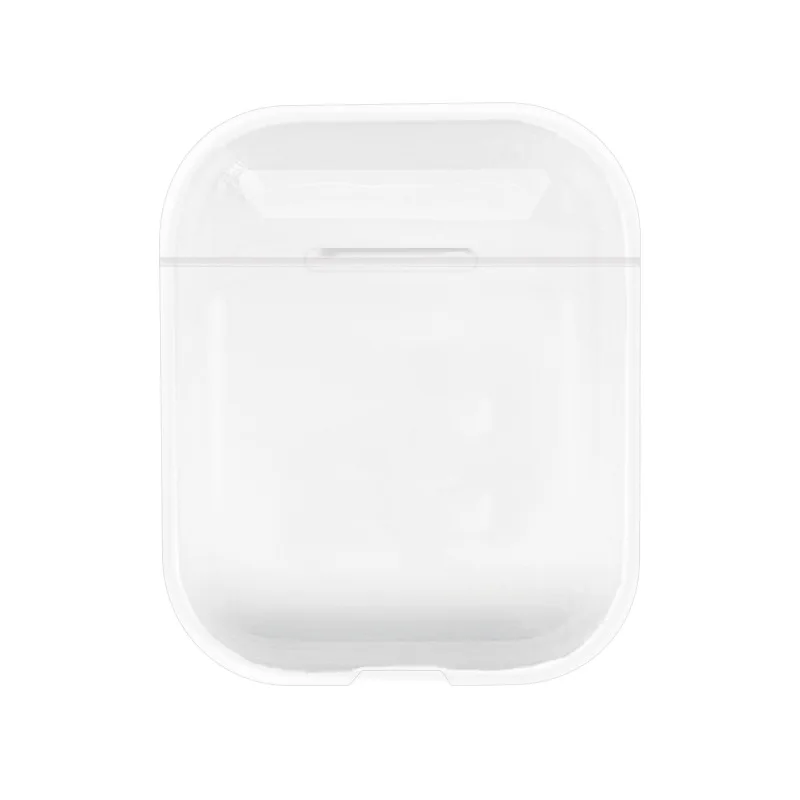 1 шт. коробка для хранения наушников для Airpods тонкий прозрачный жесткий pc защитный чехол для наушников отделочный Органайзер - Цвет: 1