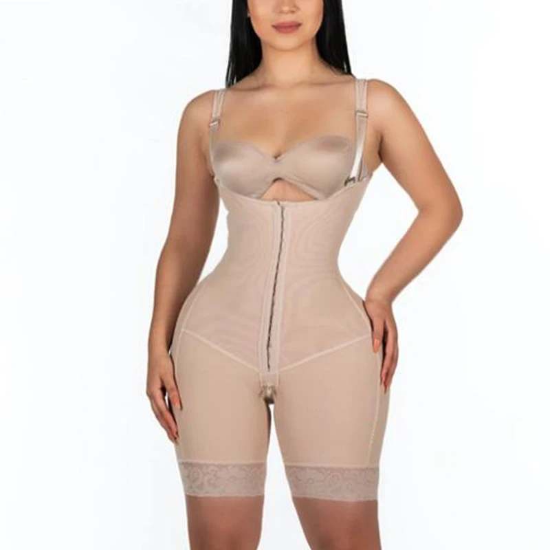 

Female Ideal For Everyday Wear For High Compression Powernet Garment Thin Front Straps Abdomen Shaperwear