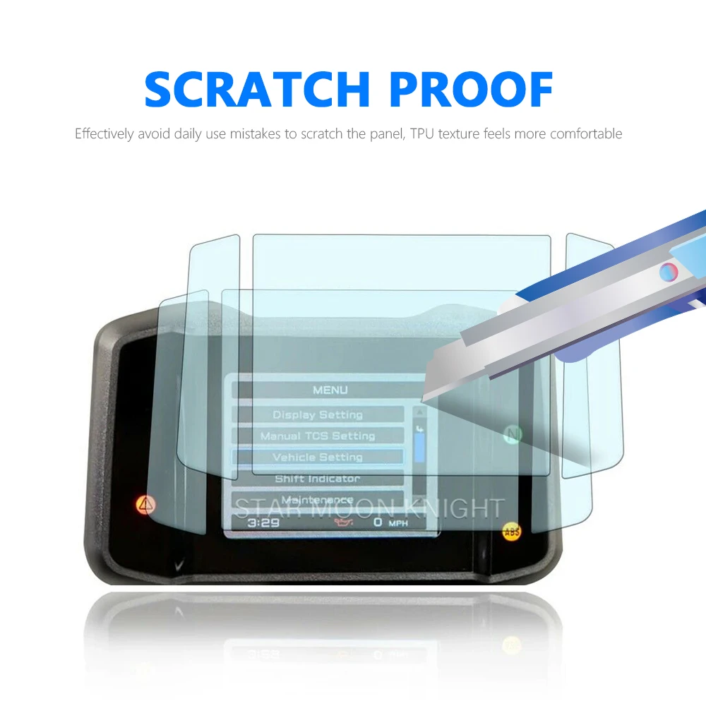 Защита экрана для мотоцикла наклейка пленка приборной панели Yamaha MT-09 MT09 MT FZ-09 FZ09