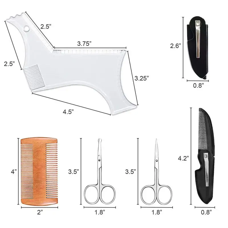 Мужской уход за бородой внешний вид усы литье парикмахерские пластиковые волосы