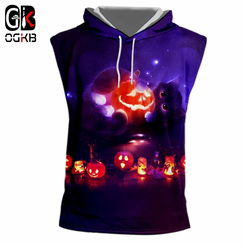 OGKB Для мужчин новый креативный одежда для пребывания на открытом воздухе 3D с