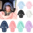 Детское фото для автомобильного сиденья подголовник для младенца с подходящим ремешком безопасности чехлы для новорожденных Подушки для сна