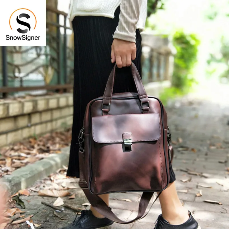 Винтажная женская сумка 2019 вертикальная литературная деловой Модный портфель| |