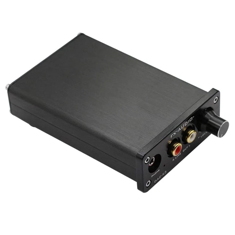 Декодер FX o DAC X3 Fiber USB 24 бит 192 кГц декодер для наушников усилители